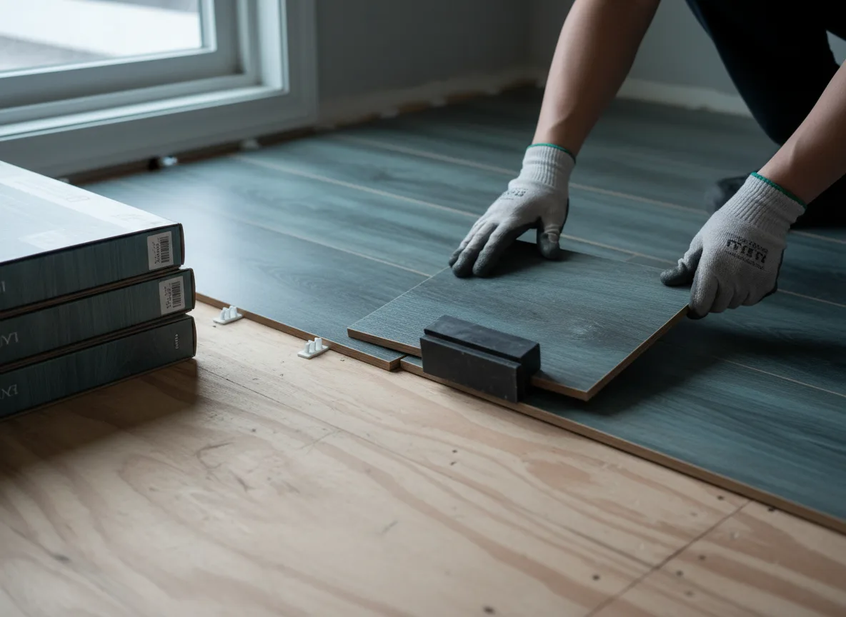 Luxury Vinyl Plank Installation company in Justin, TX